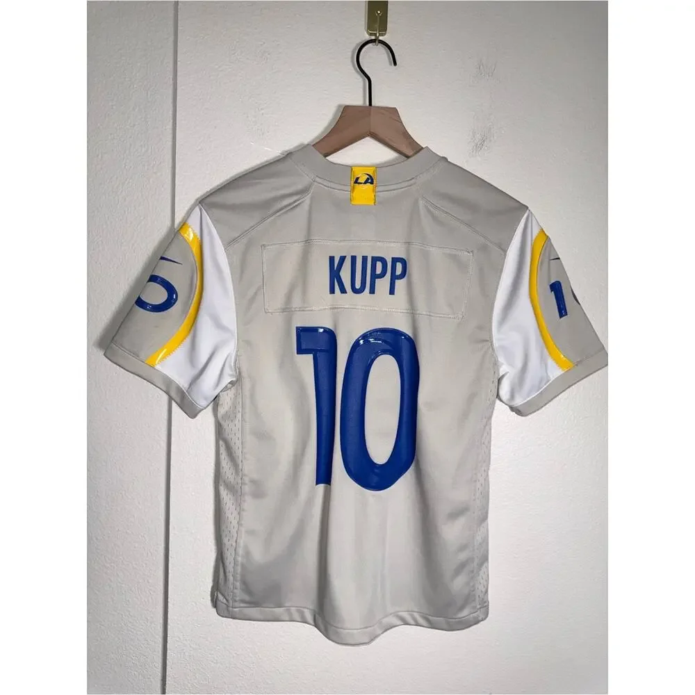 NIKE NFL Los Angeles Rams On Field kids Cooper Kupp 10 game day jersey M